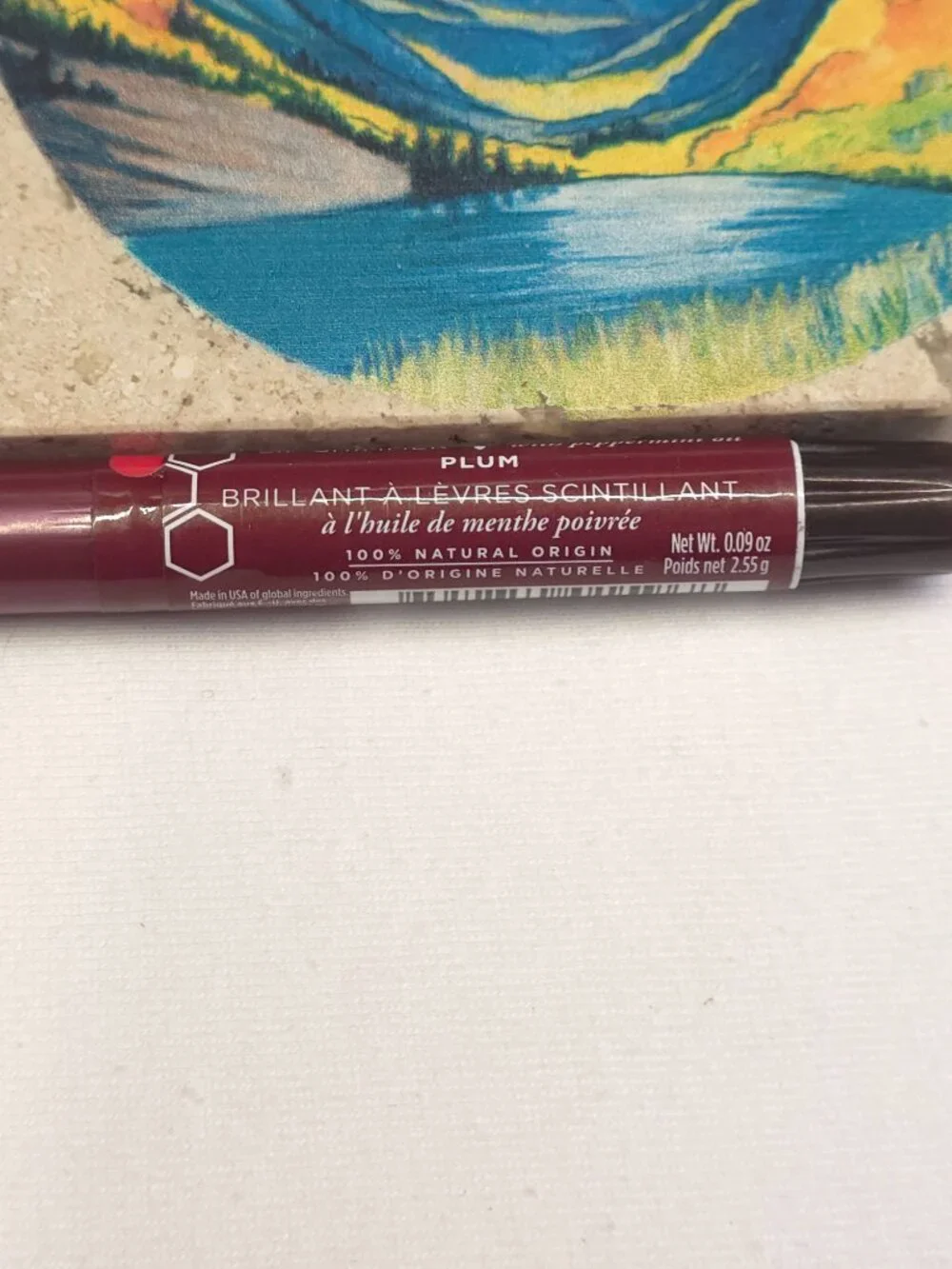 SEALED 2pc Burt's Bees Tinted Lip Balm and Lip Shimmer Set